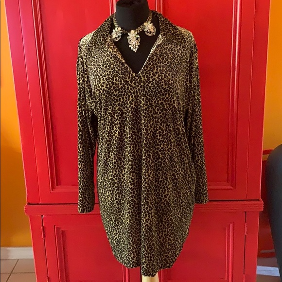 Beija Flor Dresses & Skirts - LIKE NEW Beija Flor leopard dress. GORGEOUS!